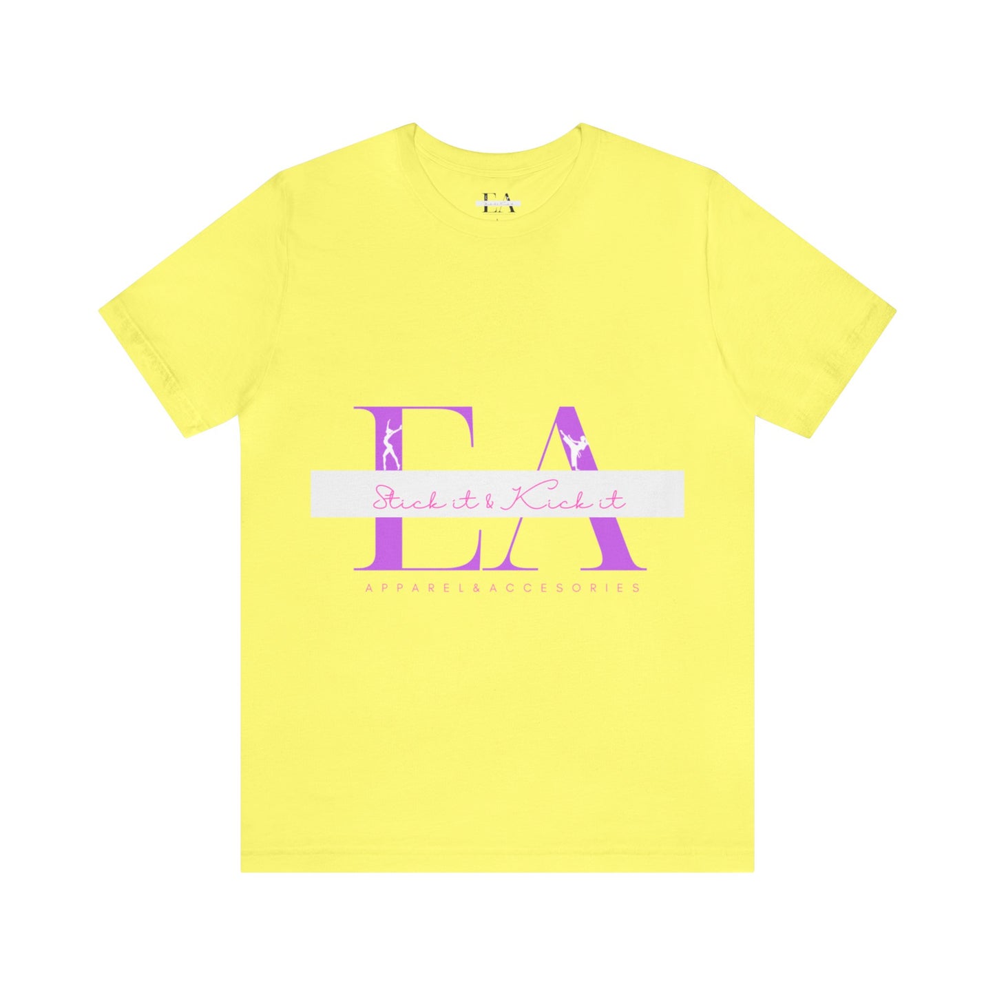 Stick it Kick It Logo Jersey Short Sleeve Tee