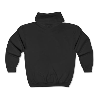 DADICATED Gymnastics Dad Unisex Heavy Blend™ Full Zip Hooded Sweatshirt