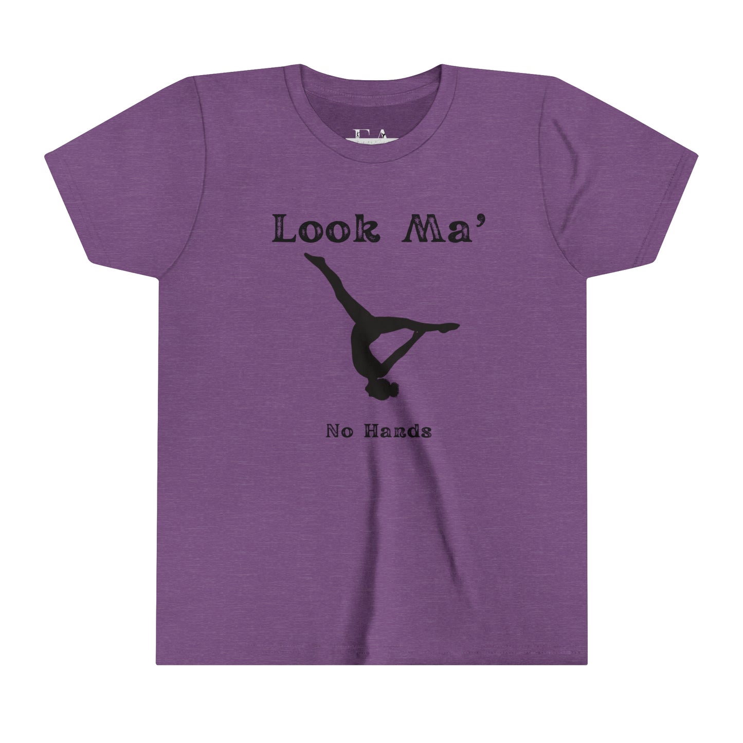 Look Ma No Hands (Gymnast Aerial) Youth Short Sleeve Tee