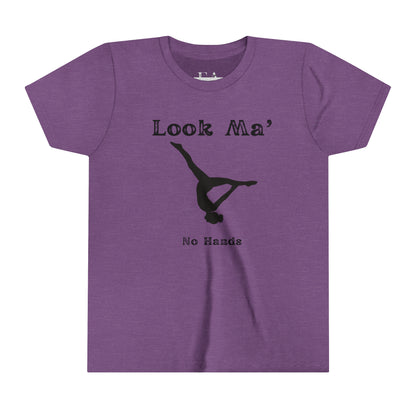 Look Ma No Hands (Gymnast Aerial) Youth Short Sleeve Tee