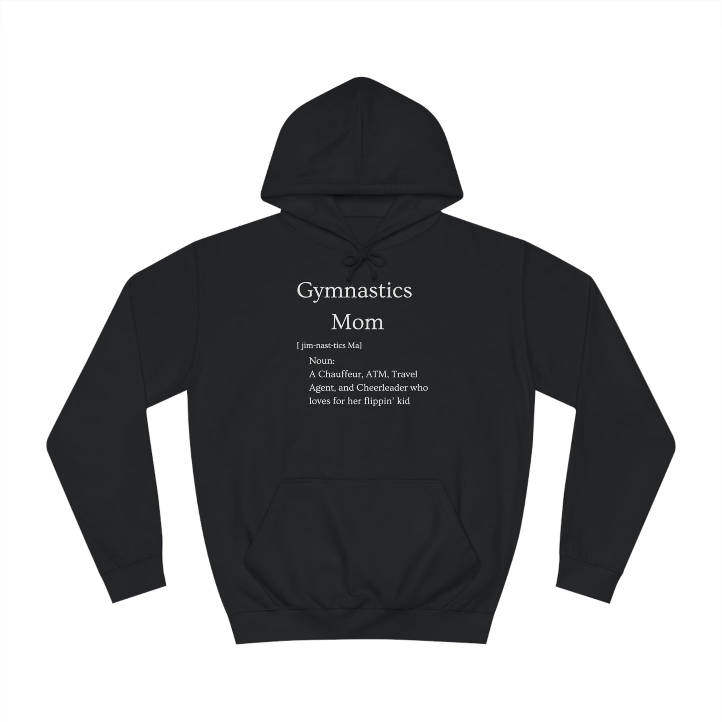 Definition: Mom Unisex College Hoodie