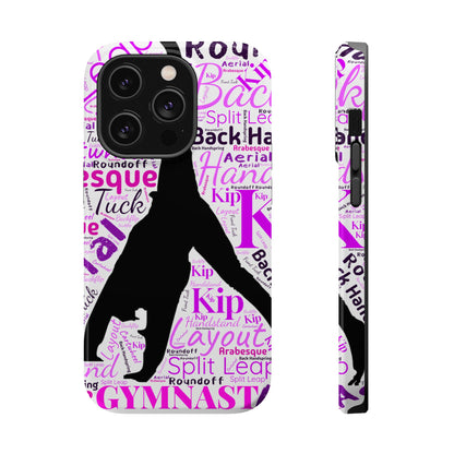 Impact-Resistant MagSafe Phone Case for Gymnasts (iPhone 13-17)  | Gymnast Design, Durable Protection