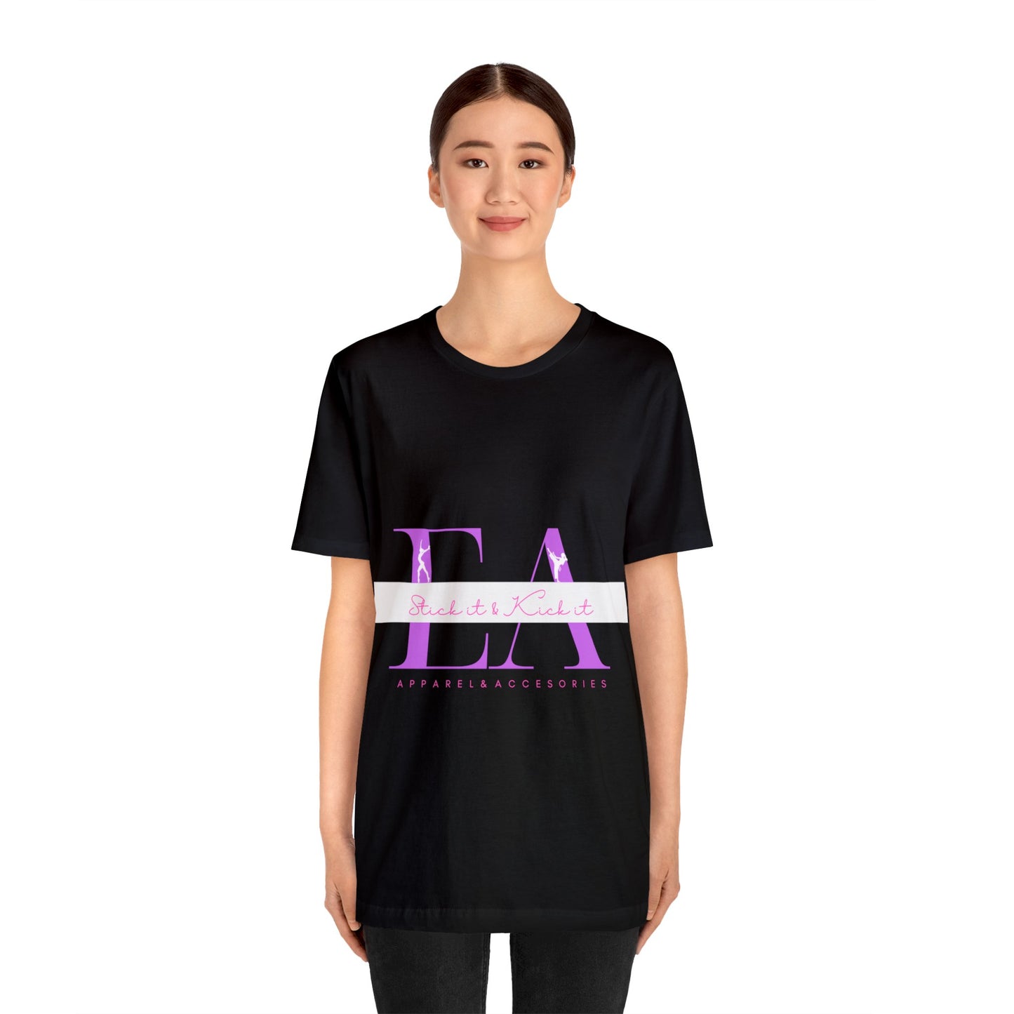 Stick it Kick It Logo Jersey Short Sleeve Tee