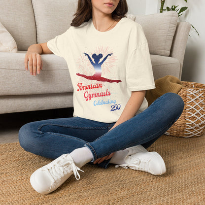 Softstyle T-Shirt — American Gymnast Celebrating 250 (Patriotic)