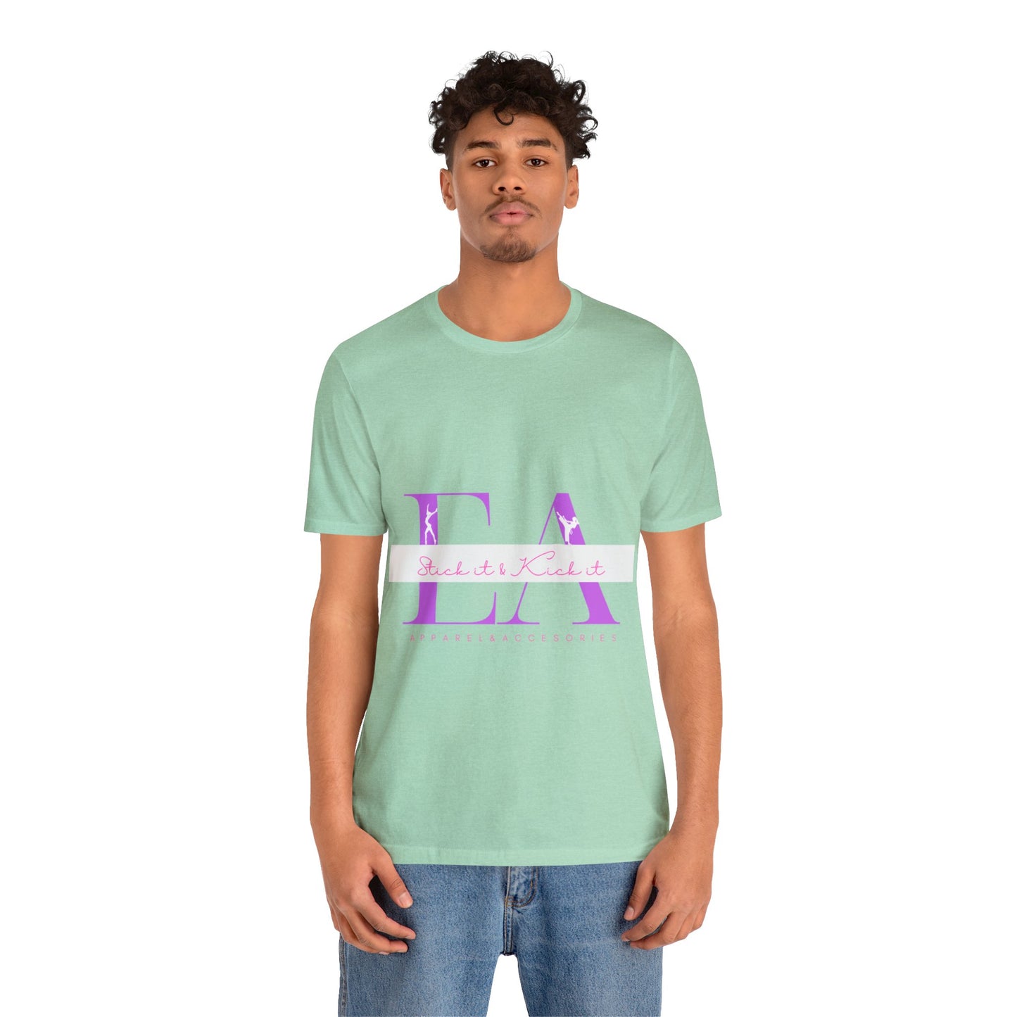 Stick it Kick It Logo Jersey Short Sleeve Tee
