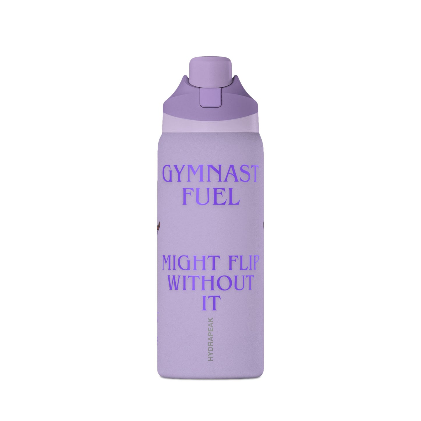 Gymnast Fuel 32oz Insulated Personalized Water Bottle — “Might Flip Without It”- Summer 2026