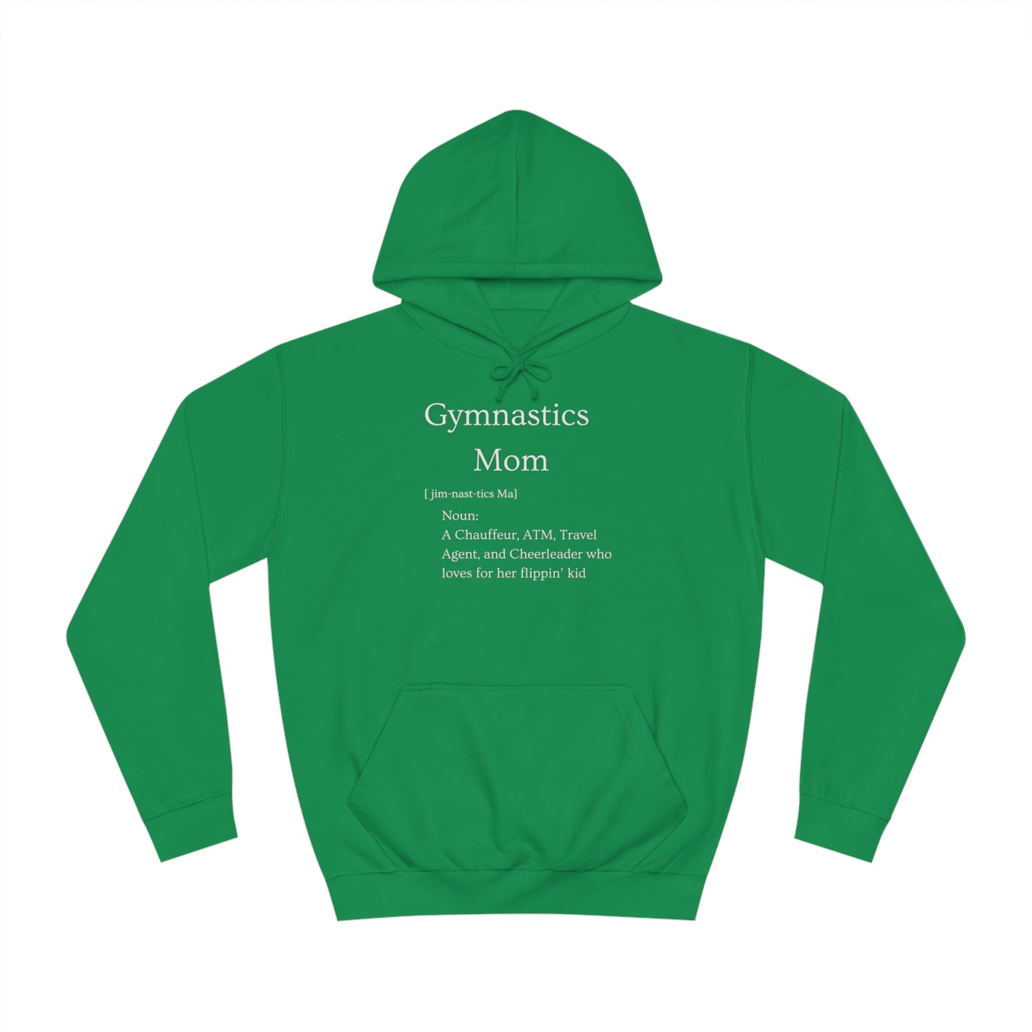Definition: Mom Unisex College Hoodie