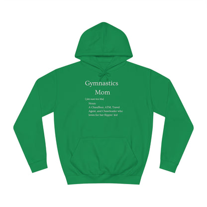 Definition: Mom Unisex College Hoodie