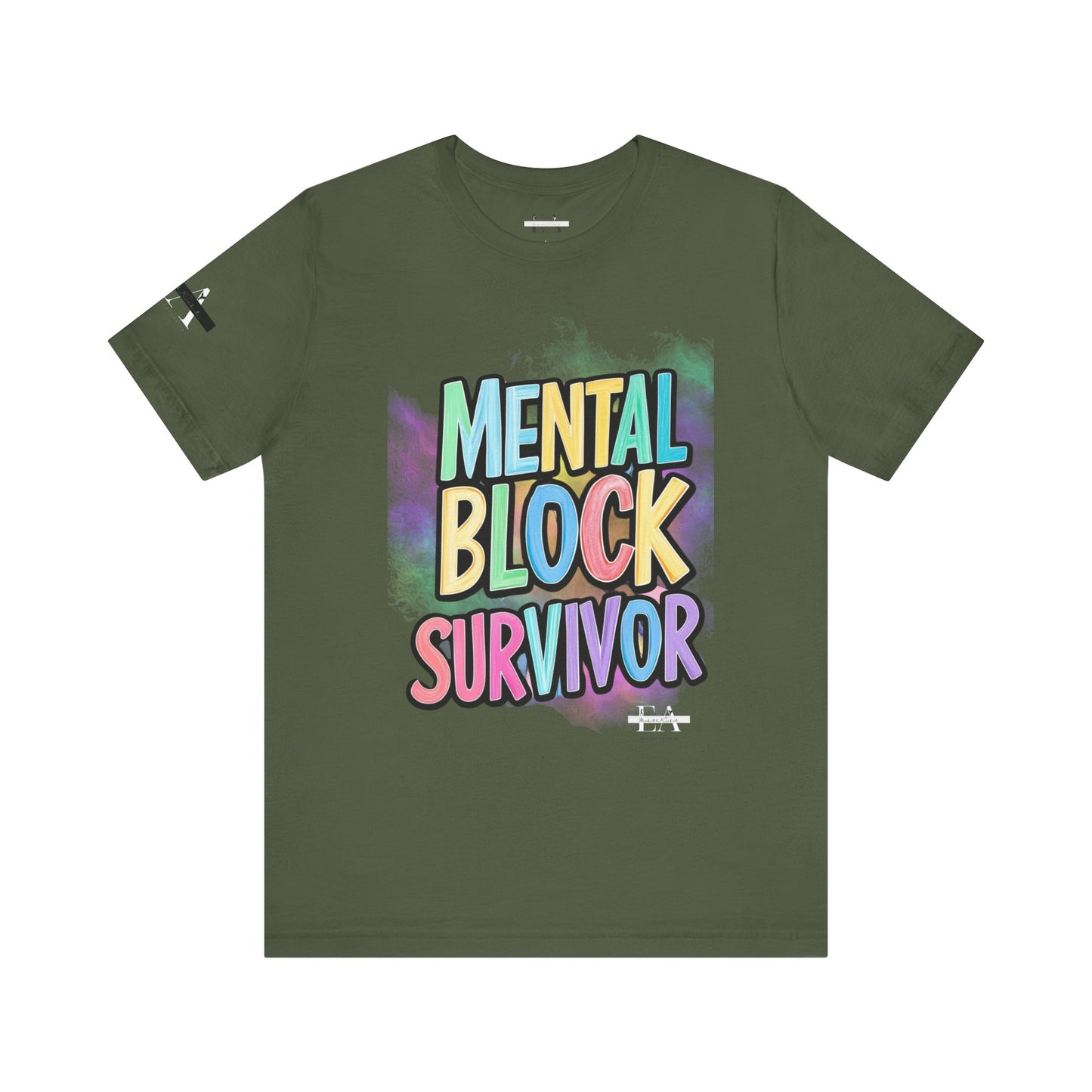 Mental Block Survivor Adult/Teen T-Shirt