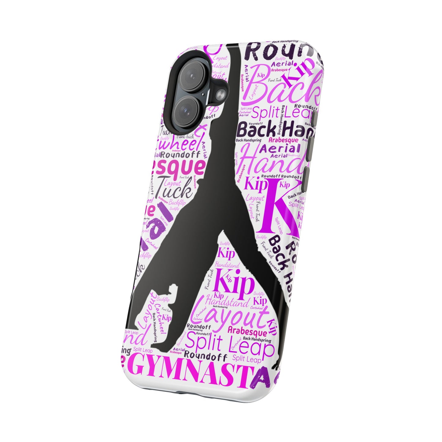 Impact-Resistant MagSafe Phone Case for Gymnasts (iPhone 13-17)  | Gymnast Design, Durable Protection