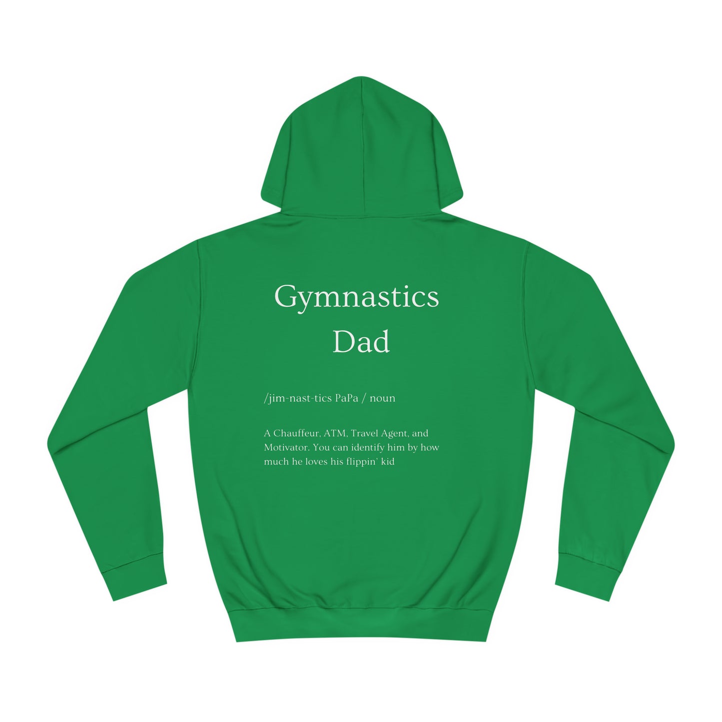 Definition: Dad Unisex College Hoodie (Snug Fit)