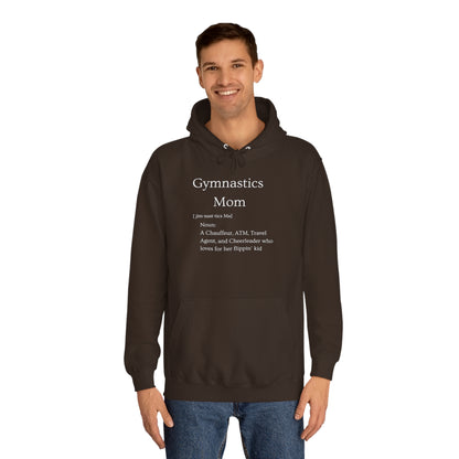 Definition: Mom Unisex College Hoodie