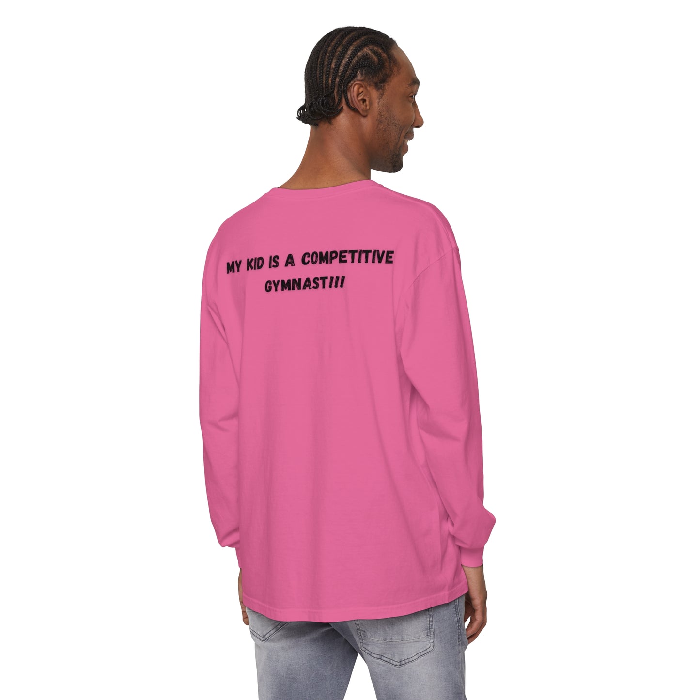 On The Road Unisex Garment-dyed Long Sleeve T-Shirt