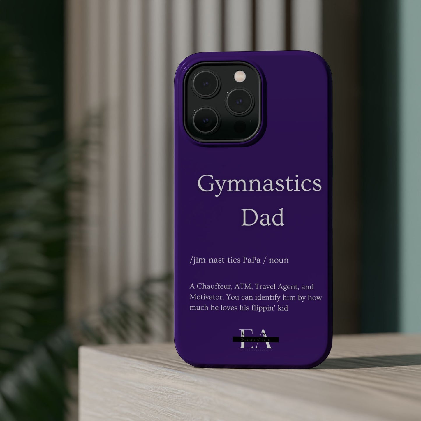 Gymnastics Dad MagSafe Tough Case (all iPhone 13 & Newer)