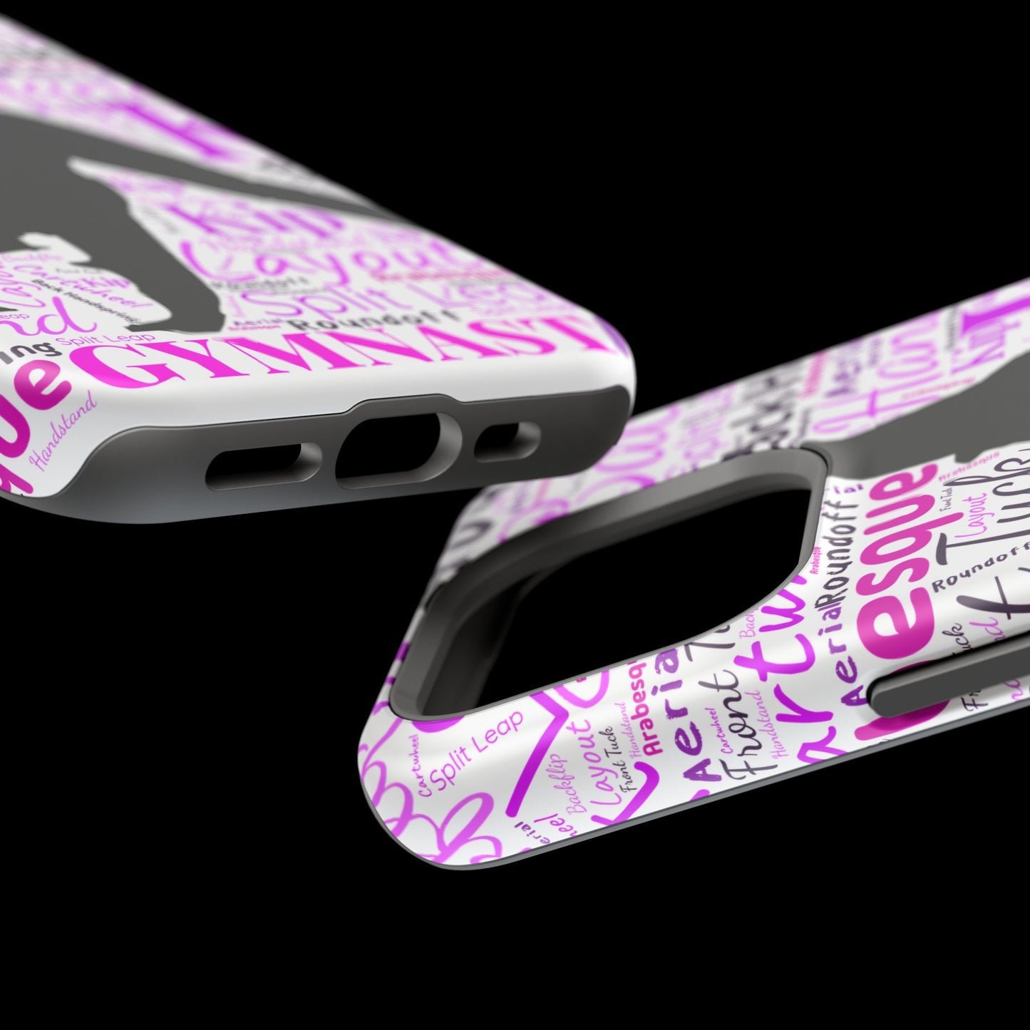 Impact-Resistant MagSafe Phone Case for Gymnasts (iPhone 13-17)  | Gymnast Design, Durable Protection
