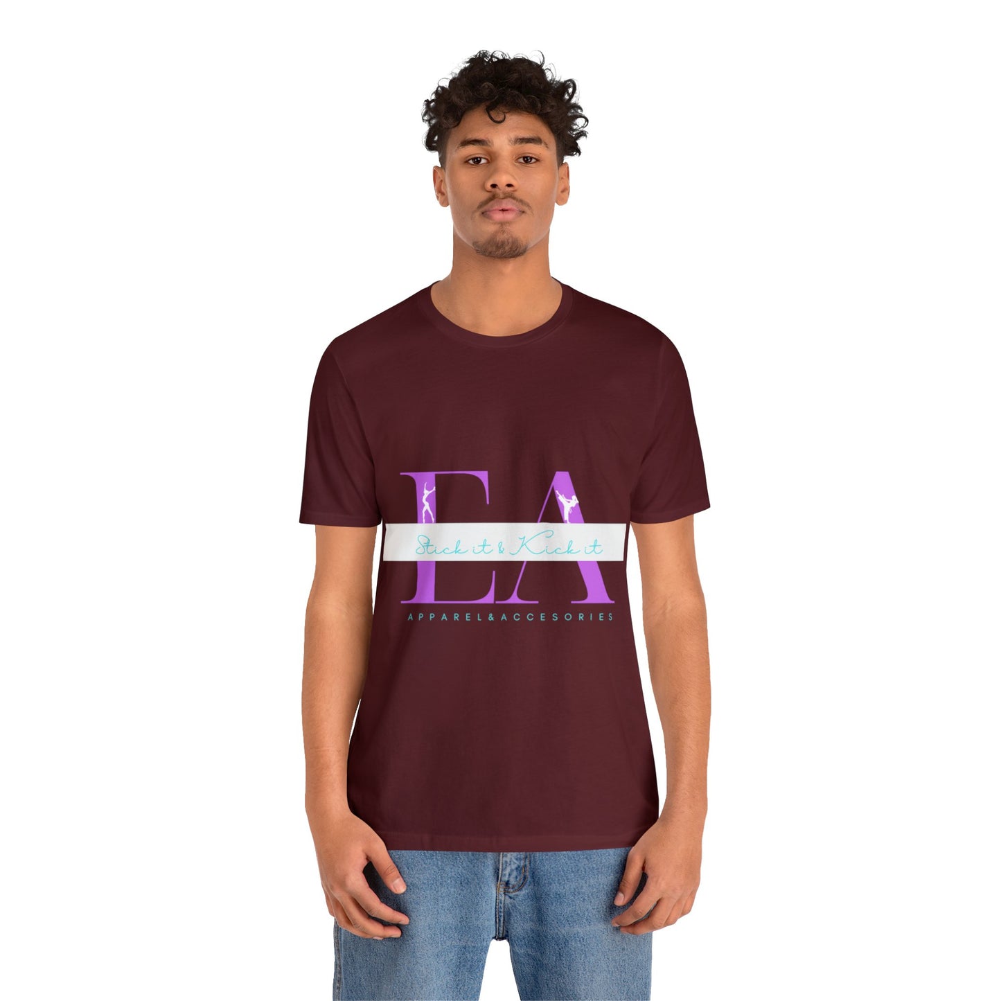 Stick it Kick It Logo Jersey Short Sleeve Tee