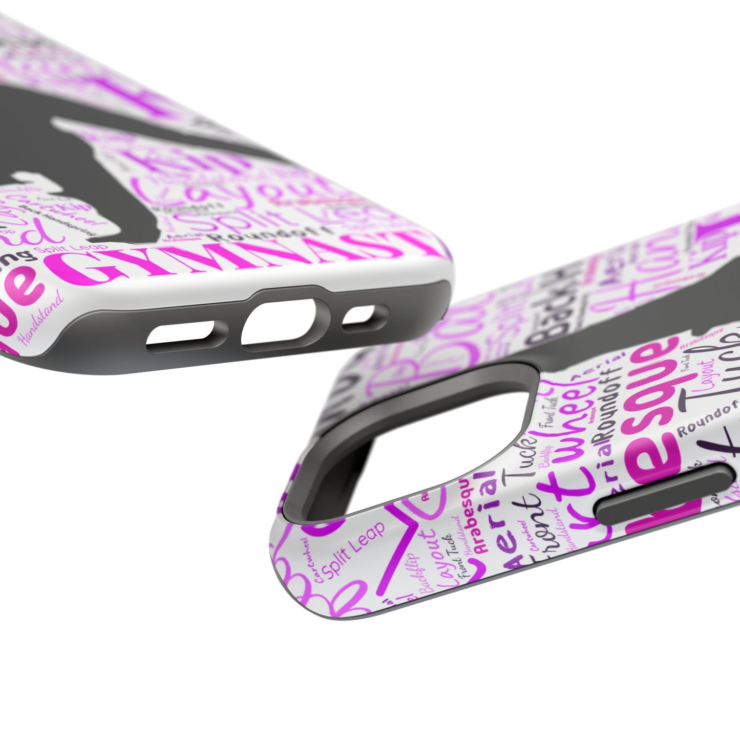 Impact-Resistant MagSafe Phone Case for Gymnasts (iPhone 13-17)  | Gymnast Design, Durable Protection