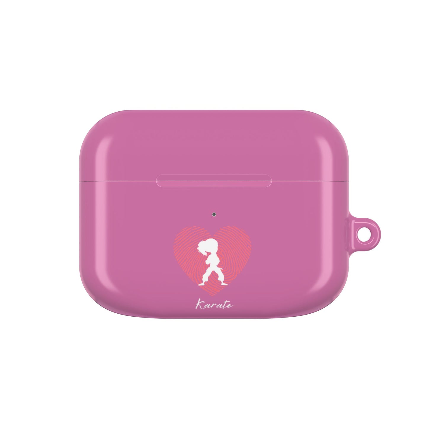 Karate Kid AirPod Case - Train Hard, Play Hard, Study Hard - Cute Pink Protective Cover