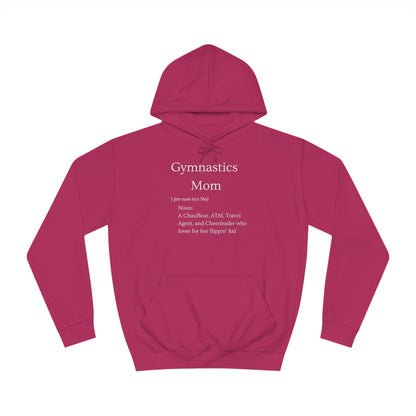 Definition: Mom Unisex College Hoodie