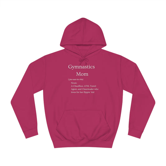 Definition: Mom Unisex College Hoodie