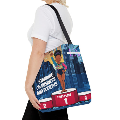 Standing On Business Tote Bag