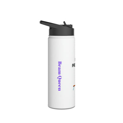 No Pressure (Beam Queen) Stainless Steel Water Bottle, Standard Lid