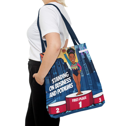 Standing On Business Tote Bag