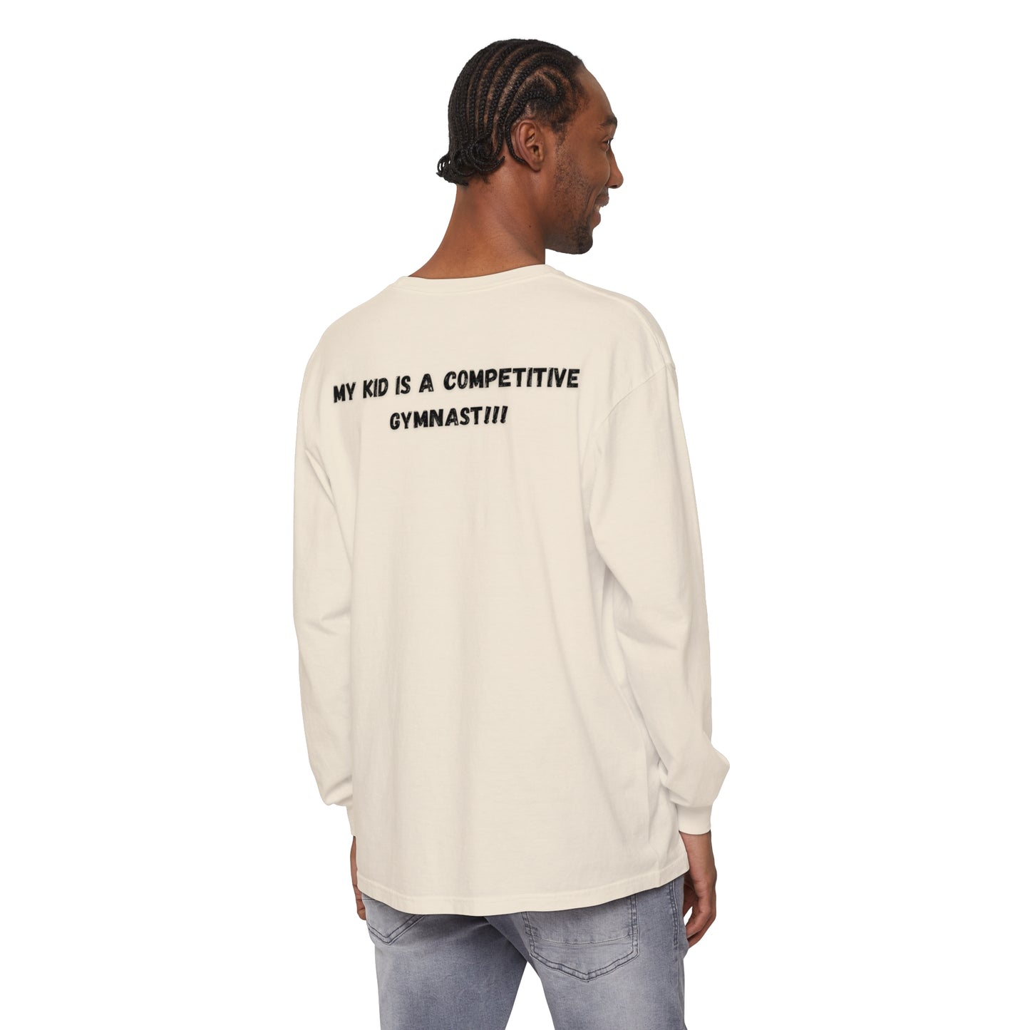 On The Road Unisex Garment-dyed Long Sleeve T-Shirt