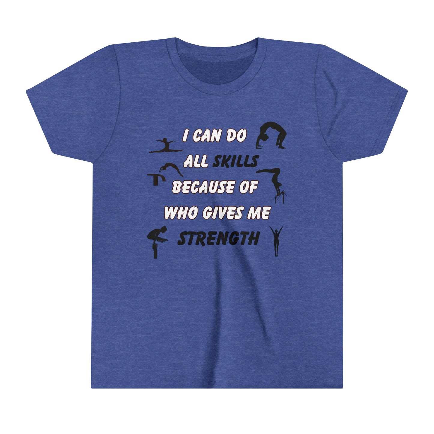 Youth (Gymnast) My Strength Short Sleeve Tee