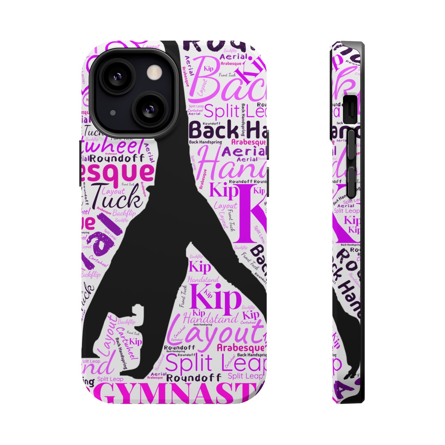 Impact-Resistant MagSafe Phone Case for Gymnasts (iPhone 13-17)  | Gymnast Design, Durable Protection
