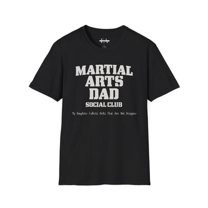 Martial Arts Dad T-Shirt, Unisex Softstyle Tee for Dads, Father's Day Gift, Martial Arts Fan Shirt, Casual Everyday Wear