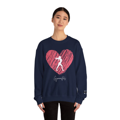 Love Gymnastics Unisex Heavy Blend™ Crewneck Sweatshirt