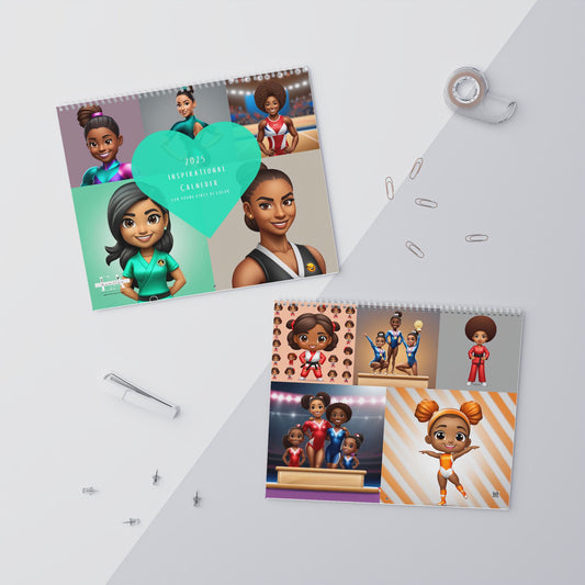 2025 Inspirational Calendar for young girls of color