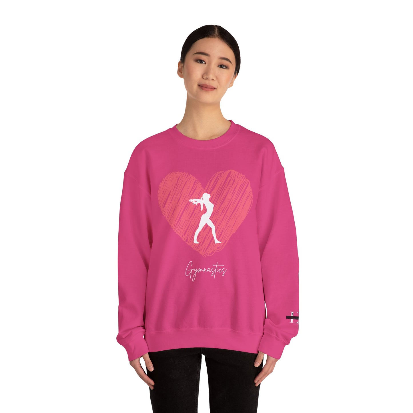 Love Gymnastics Unisex Heavy Blend™ Crewneck Sweatshirt