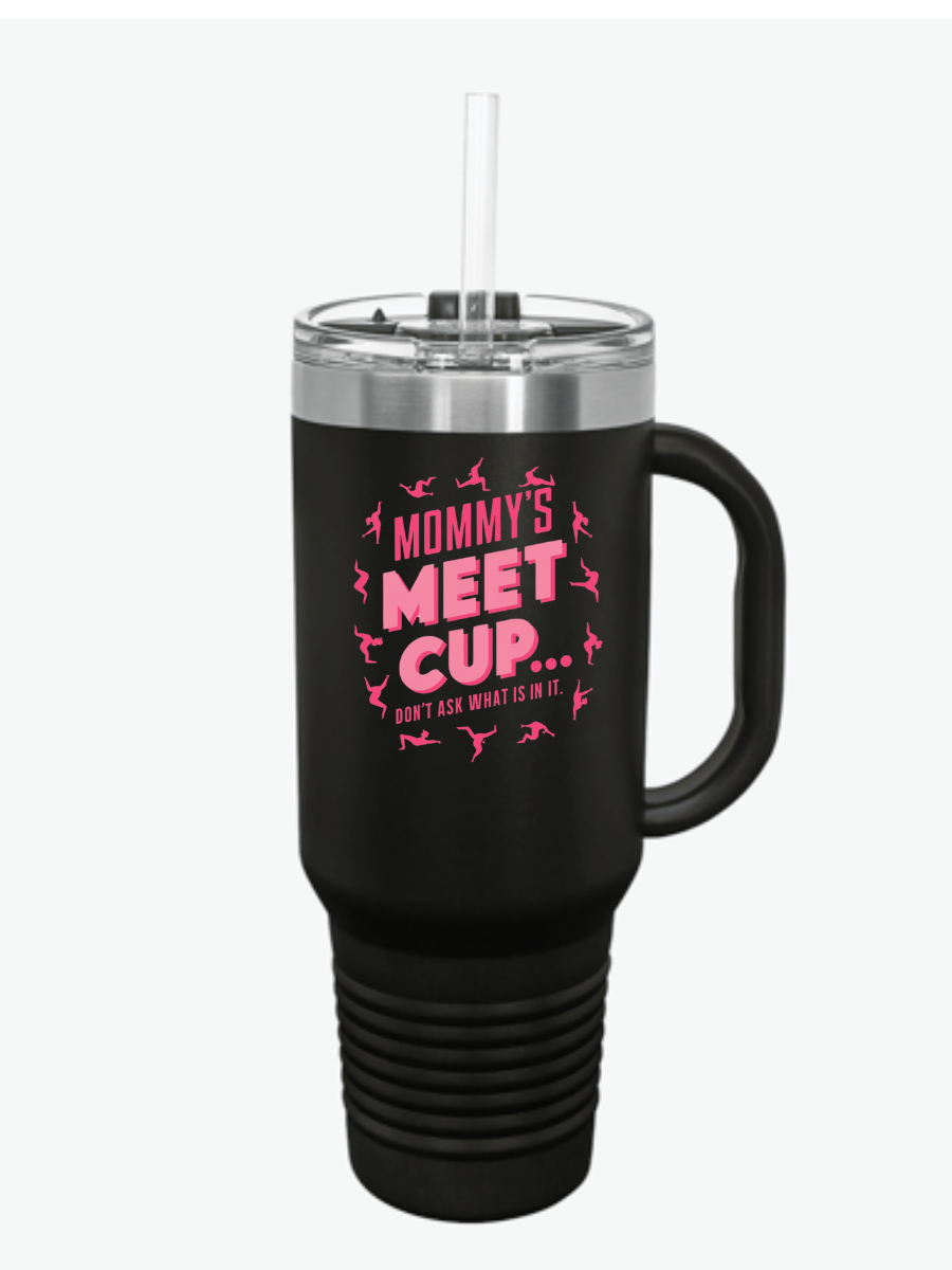 Mommy's Meet Cup Insulated Travel Mug, 40oz