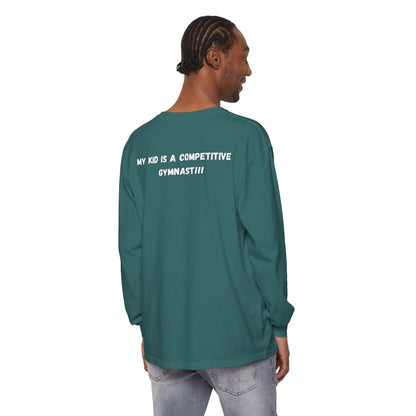 On The Road Unisex Garment-dyed Long Sleeve T-Shirt