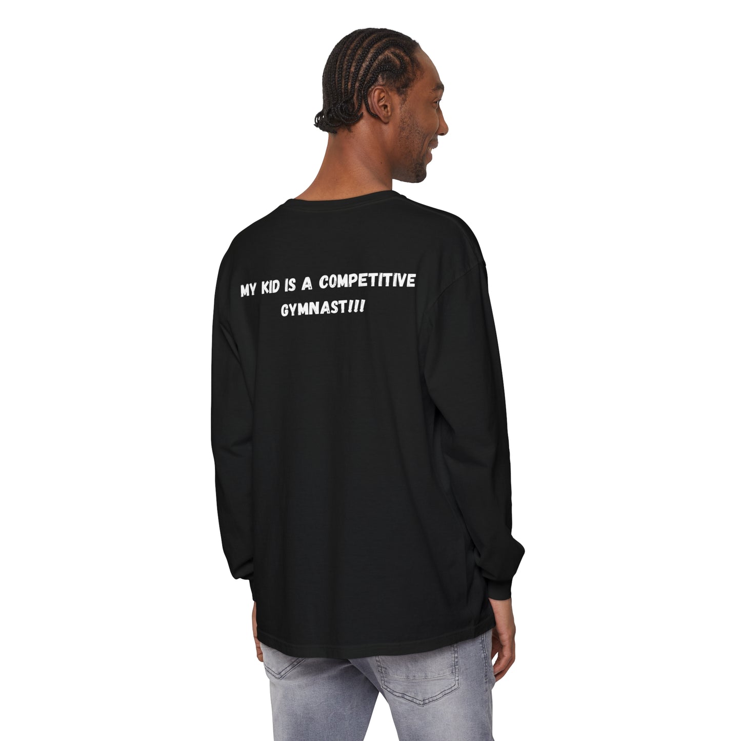 On The Road Unisex Garment-dyed Long Sleeve T-Shirt