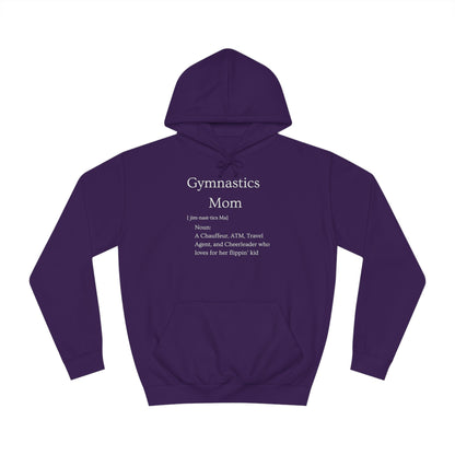 Definition: Mom Unisex College Hoodie