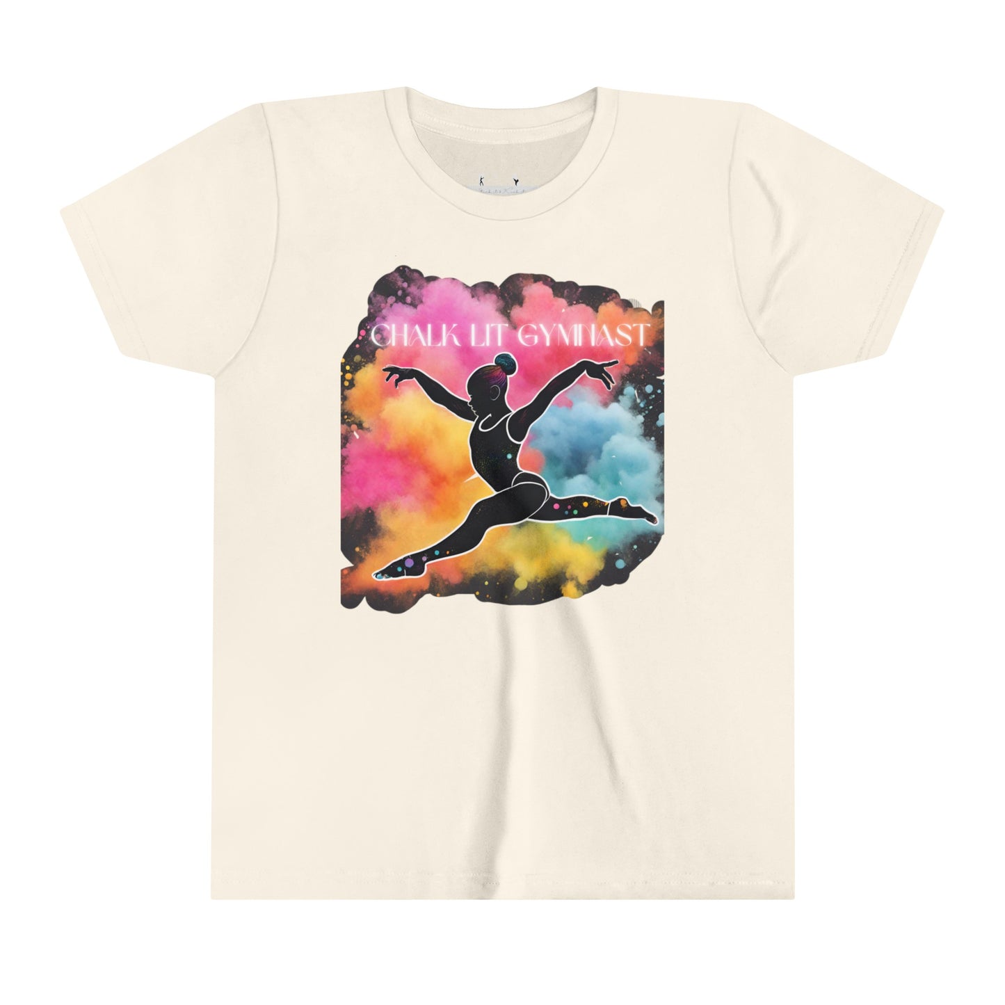 Youth Chalk Lit Gymnast Short Sleeve Tee