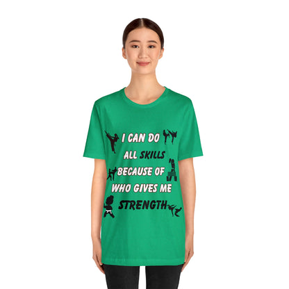 (Karate) My Strength Unisex Jersey Short Sleeve Tee