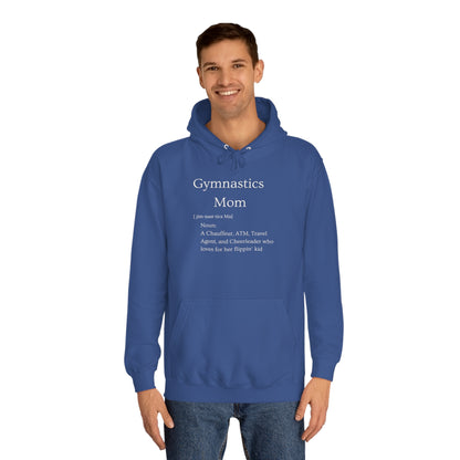 Definition: Mom Unisex College Hoodie