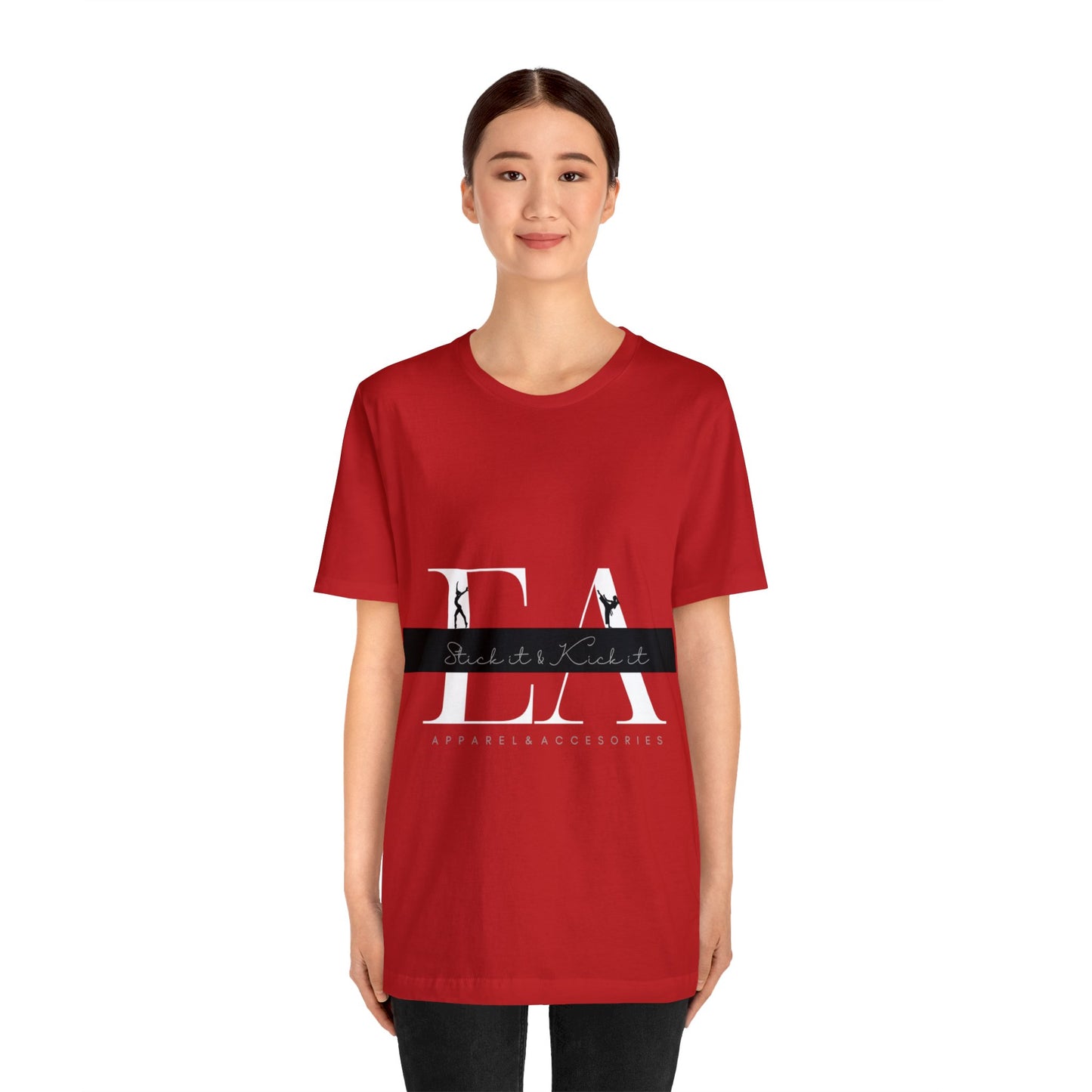 Stick it Kick It Logo Jersey Short Sleeve Tee