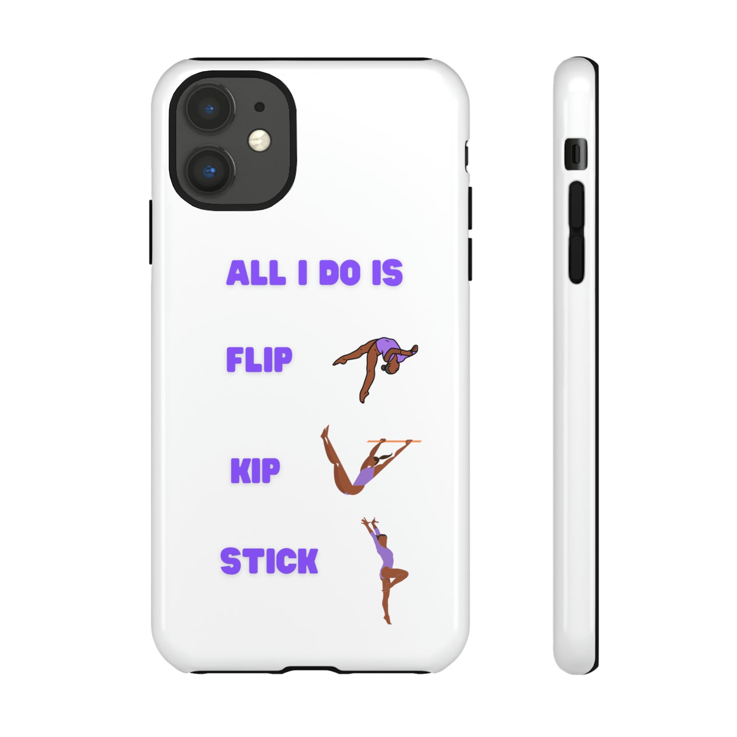 Gymnast Skills Tough Cases (iPhone 12 & older/ Android)