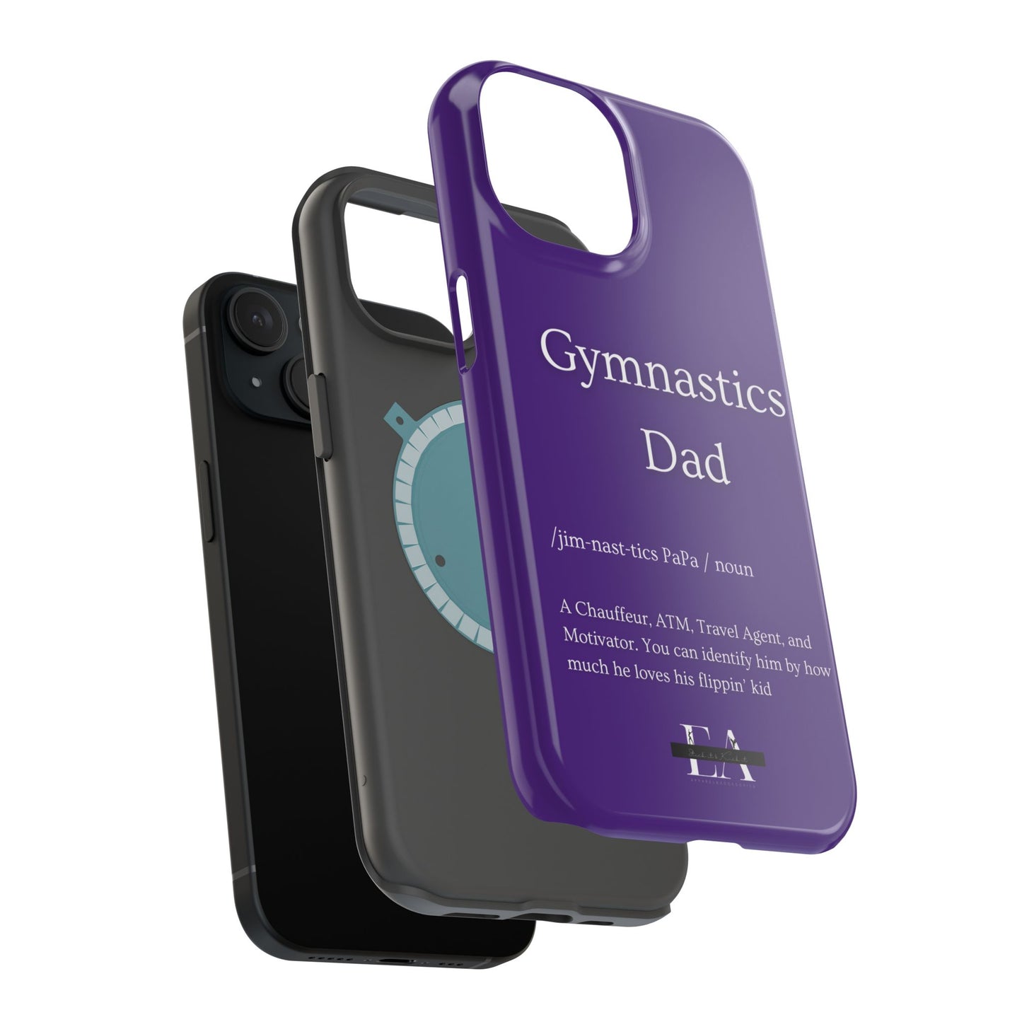 Gymnastics Dad MagSafe Tough Case (all iPhone 13 & Newer)