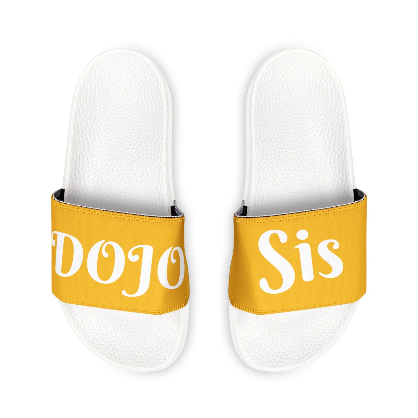 Karate Sis  of Youth PU Slide Sandals