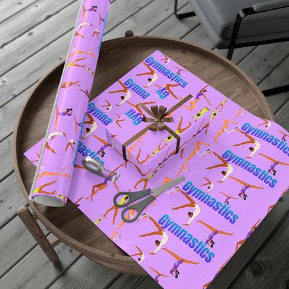 Gymnastics Gift Wrap Papers