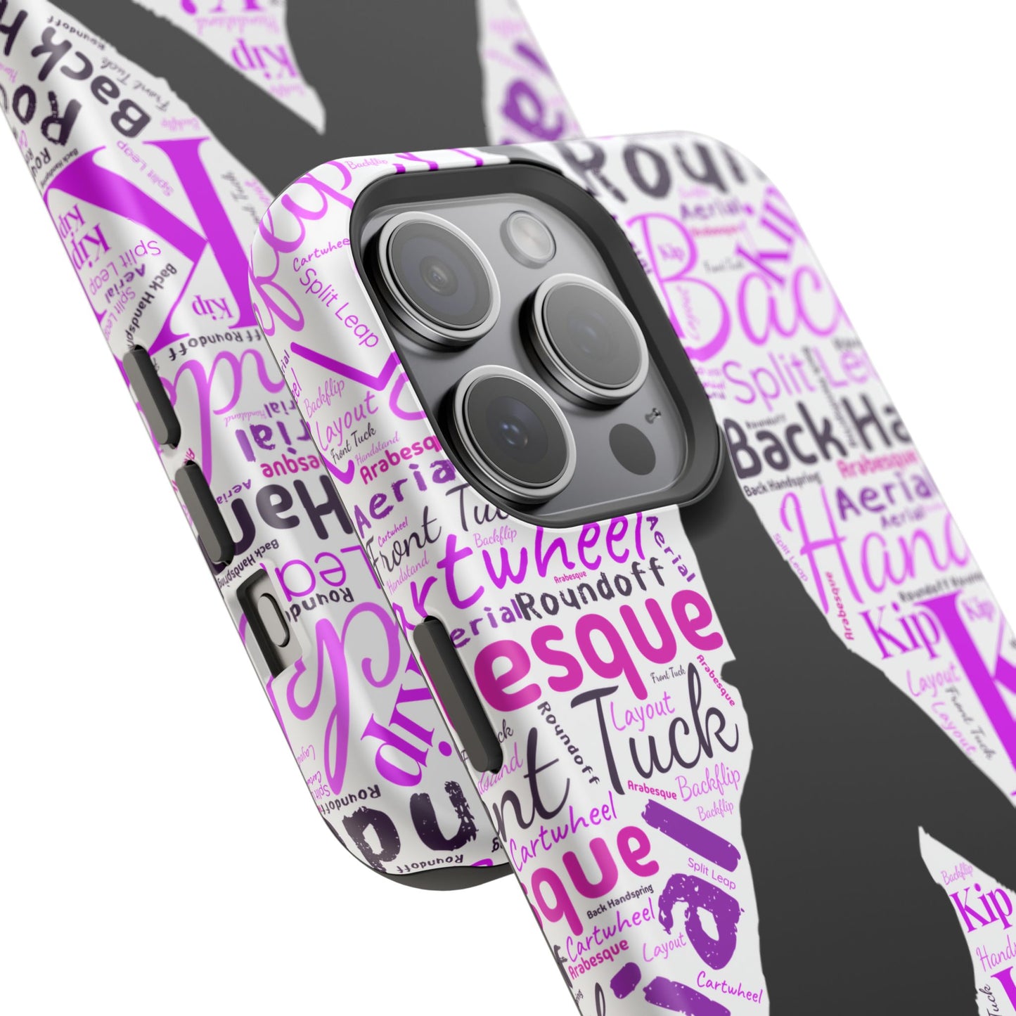 Impact-Resistant MagSafe Phone Case for Gymnasts (iPhone 13-17)  | Gymnast Design, Durable Protection