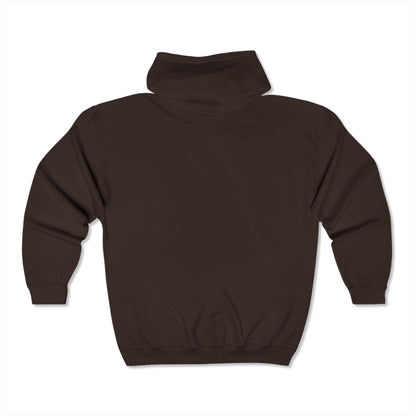 DADICATED Gymnastics Dad Unisex Heavy Blend™ Full Zip Hooded Sweatshirt