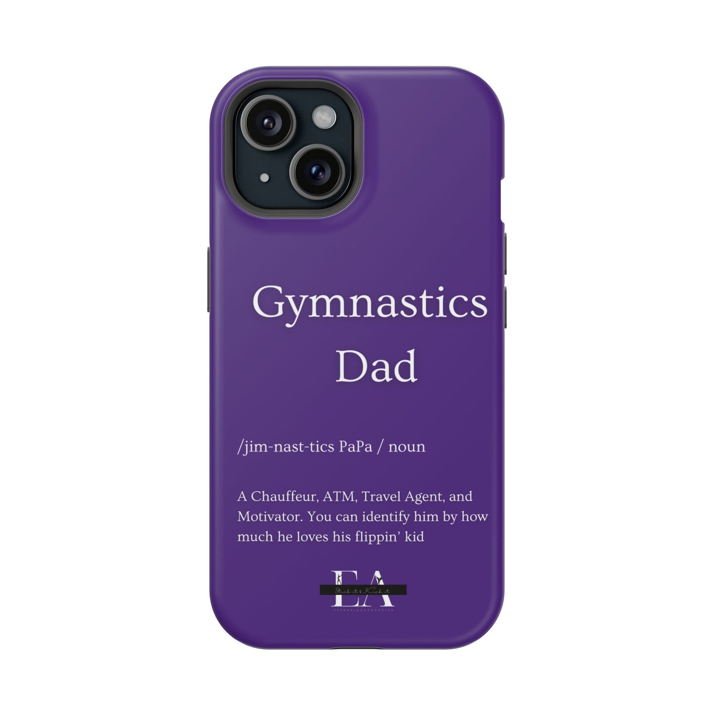Gymnastics Dad MagSafe Tough Case (all iPhone 13 & Newer)