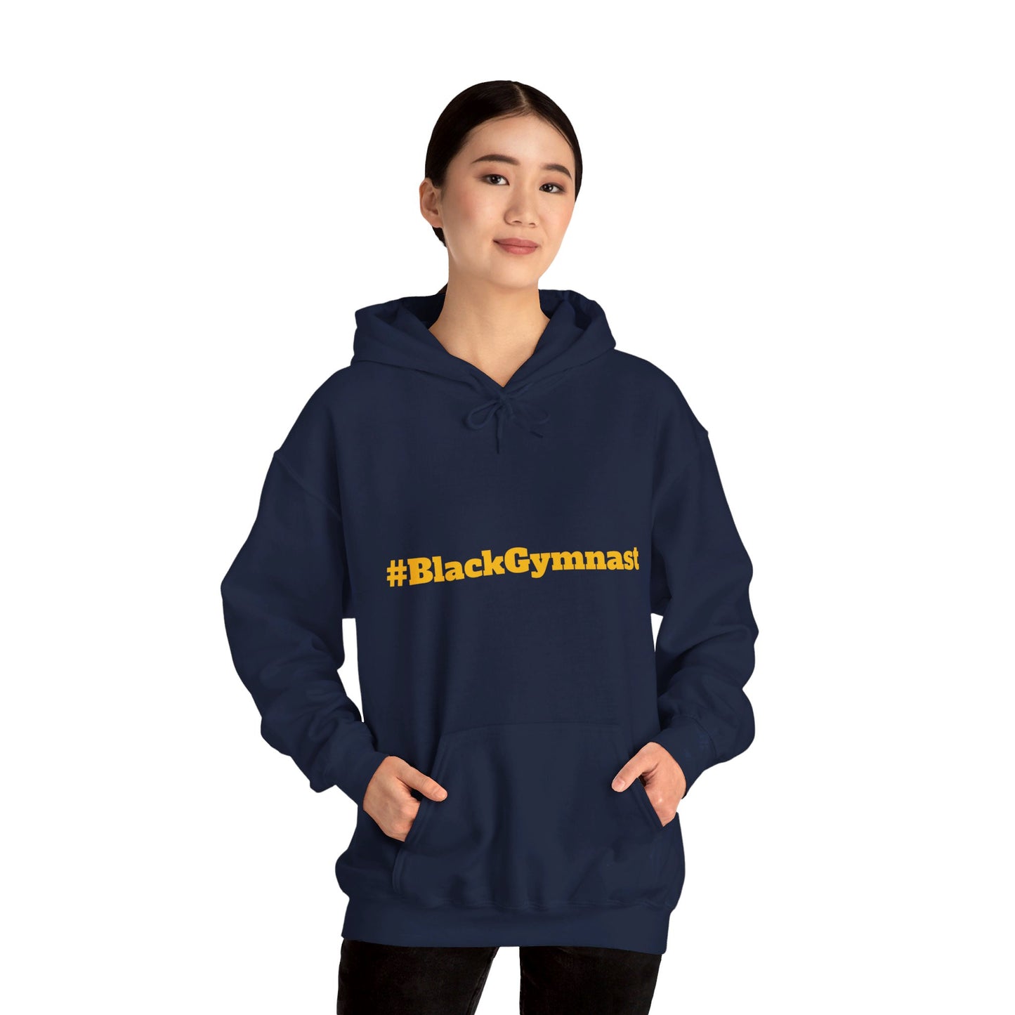 HBCU Version Women’s Gymnastics of Historical Black Gymanst Unisex Heavy Blend™ Hooded Sweatshirt